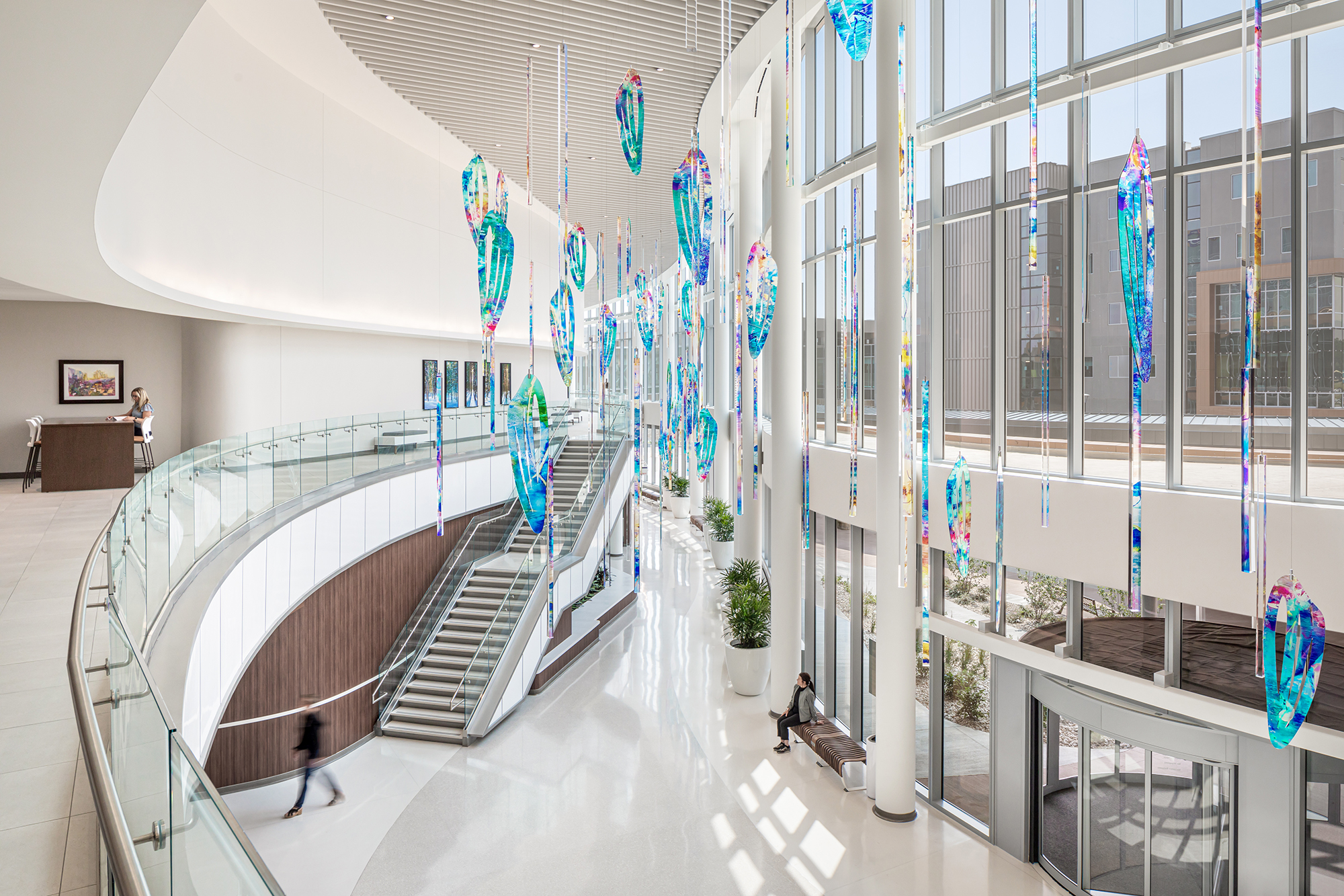 Lutheran Hospital Suspended Art