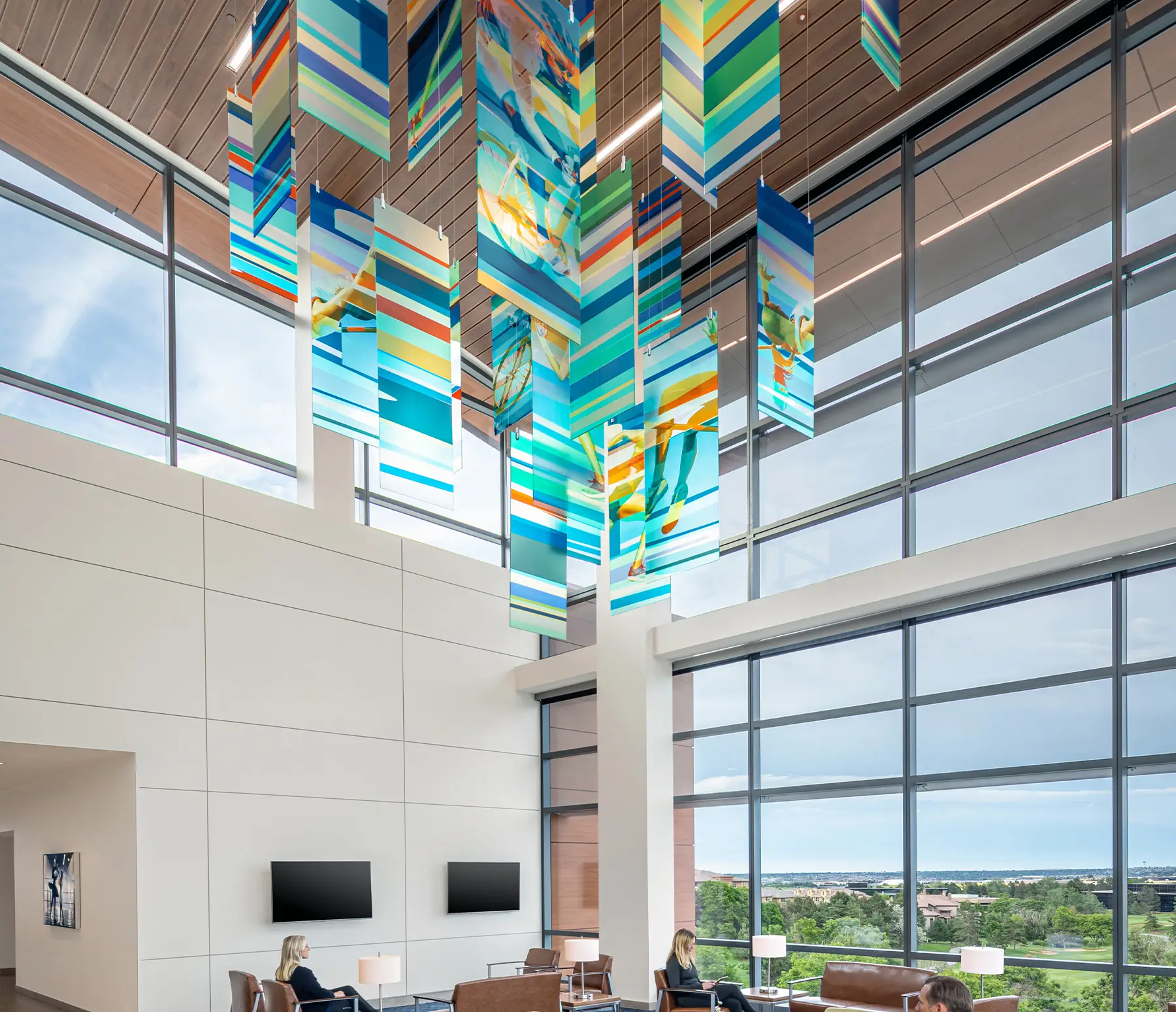 Suspended Art Sculpture