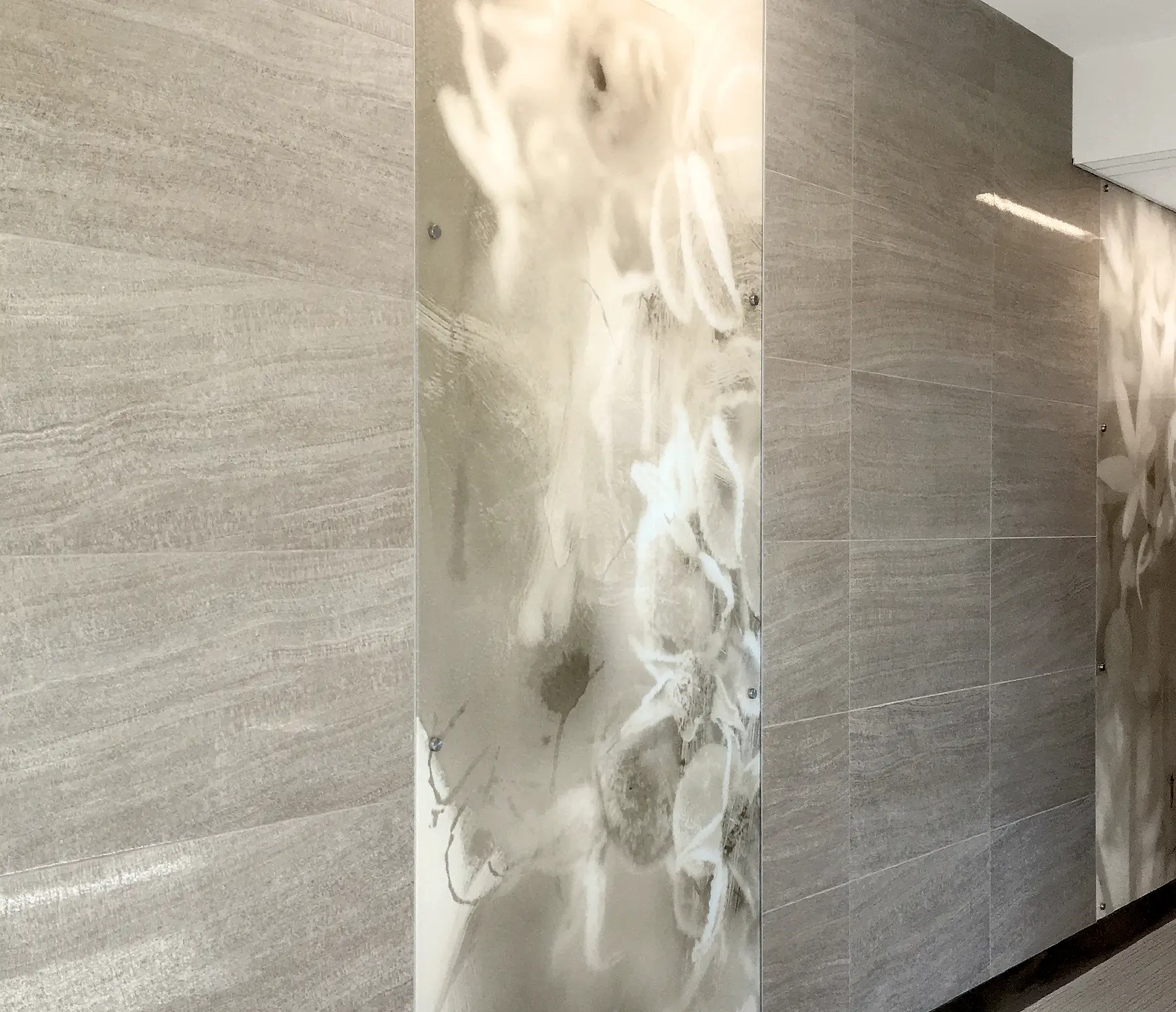 Art on the Wall featuring the artwork "Taupe5"