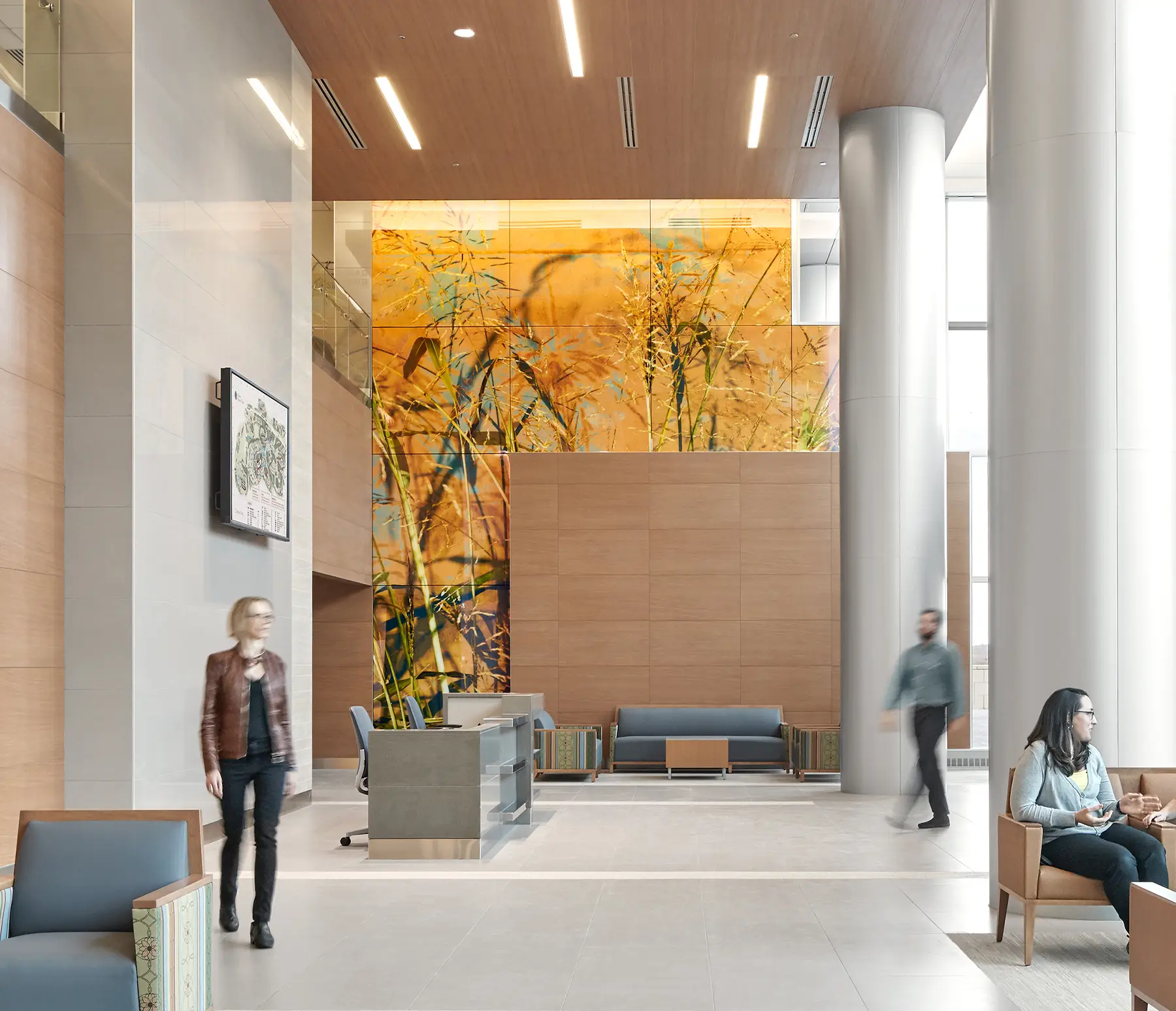 Feature Wall featuring the artwork: Rachis